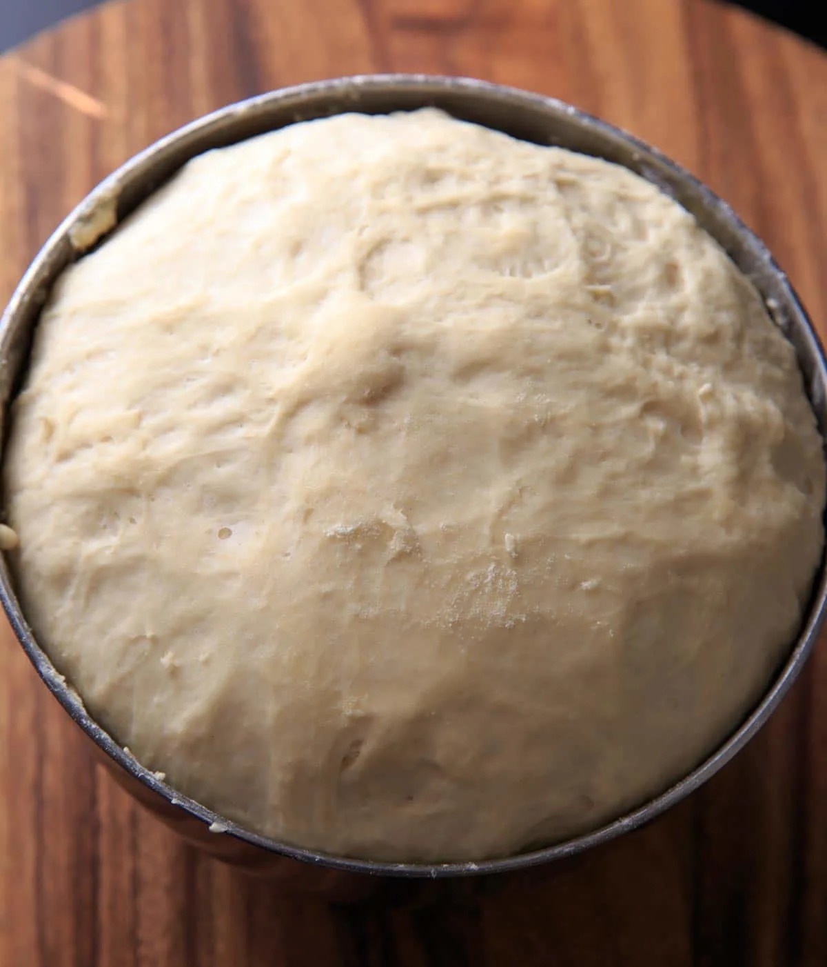 Homemade Kaiser Rolls Recipe - dough after first rise