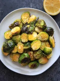 Lemony Brussels Sprouts