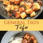 General Tso's Tofu recipe from the Chloe Flavor Cookbook - serve with rice or quinoa, top with sesame seeds and you have yourself a delicious vegan, gluten-free meal!