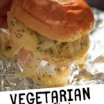 vegetarian swiss cheese sliders pin