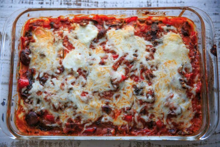 Zucchini Noodle Vegetable Lasagna Trial and Eater