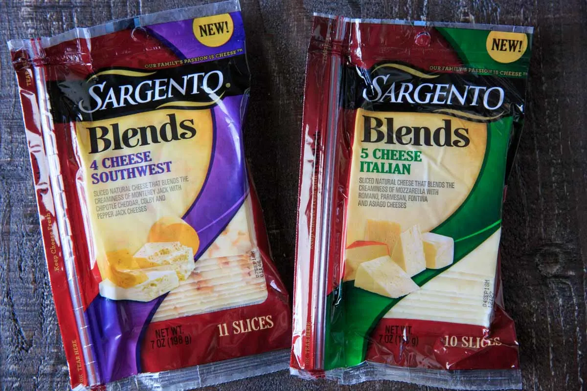 Sargento Cheese Blends 5 Cheese Italian and 4 Cheese Southwest Style