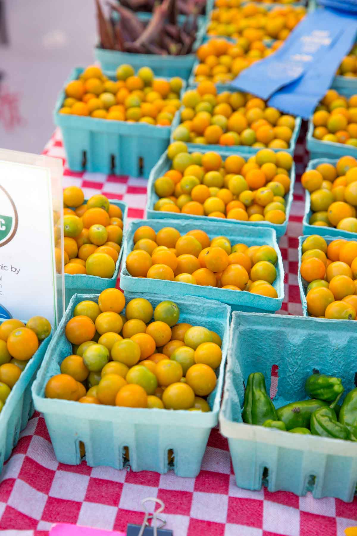 Durham Farmers Market tomatoes