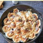 Easy homemade skillet s'mores - oven-baked dessert dip treat to feed a crowd!