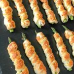 Asparagus Puff Pastry Cigars make a cute and delicious finger-food appetizer for your next party or game night!