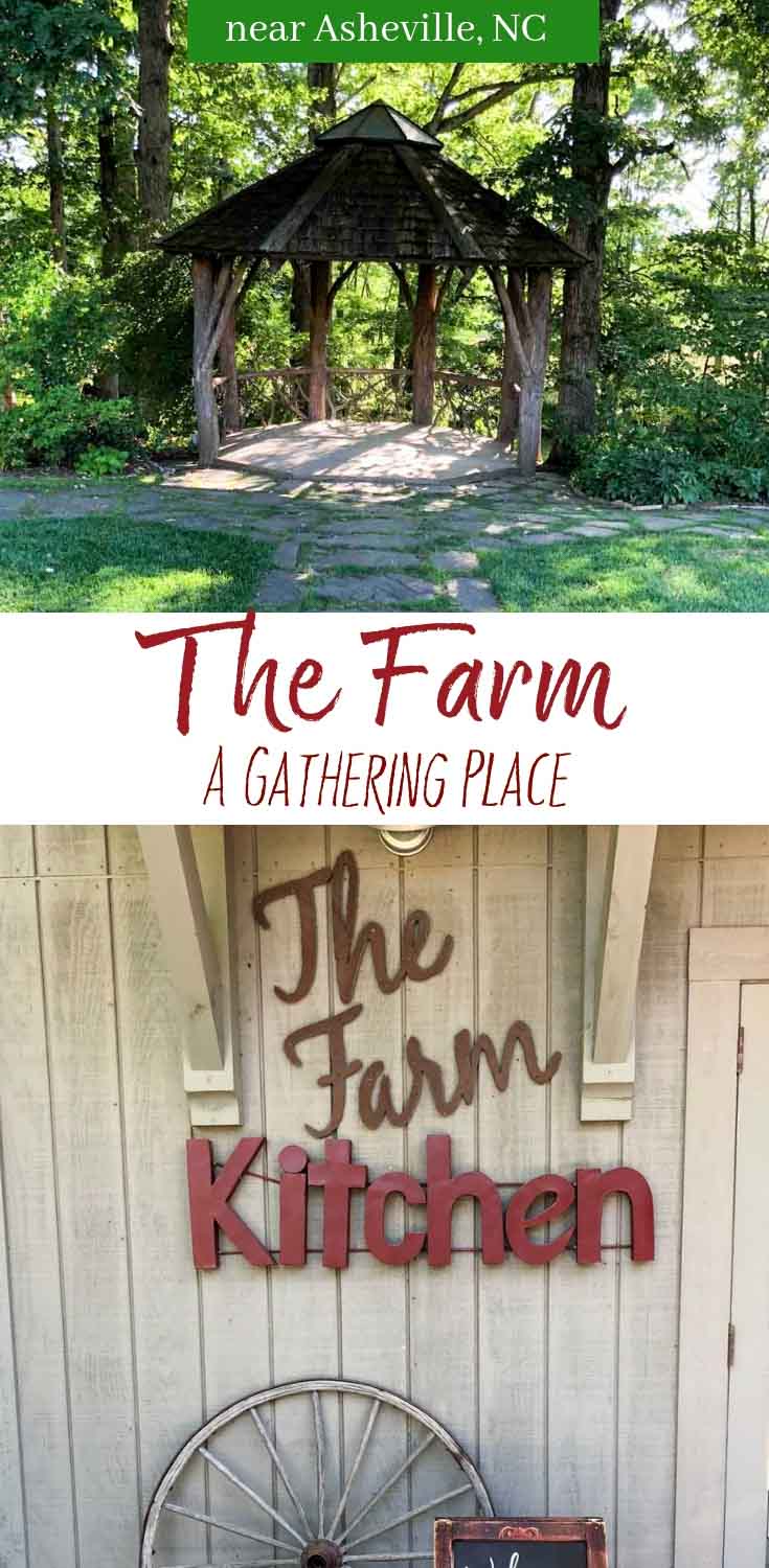 The Farm: A Gathering Place; outside of Asheville, NC in Candler. A premier wedding and events venue with a gorgeous farm campus, rustic cottages, and horses! #asheville #ashevillenc #weddingvenue #thefarm #travel