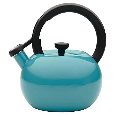 Circulon 2-Quart Circles Teakettle, Capri Turquoise