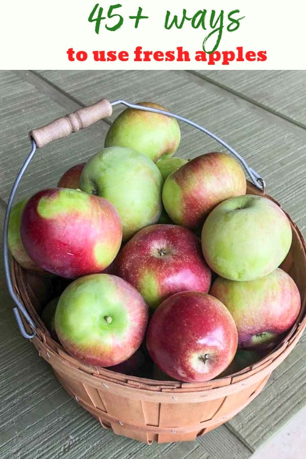 apples in basket