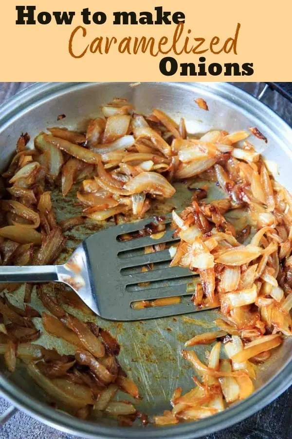 How to easily make caramelized onions for a sweet flavor addition to many dishes. A little time and patience is needed, but the payoff is worth it!