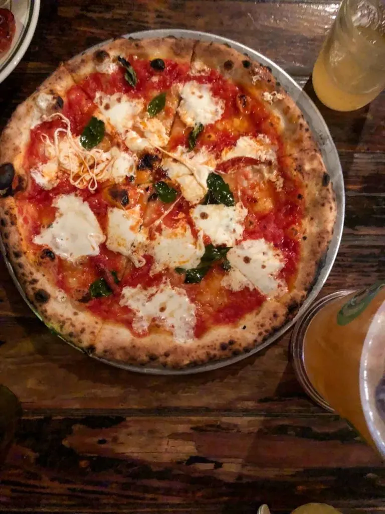 Roberta's Pizza Brooklyn - Bee Sting Pizza
