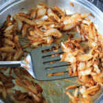 how to make caramelized onions pin