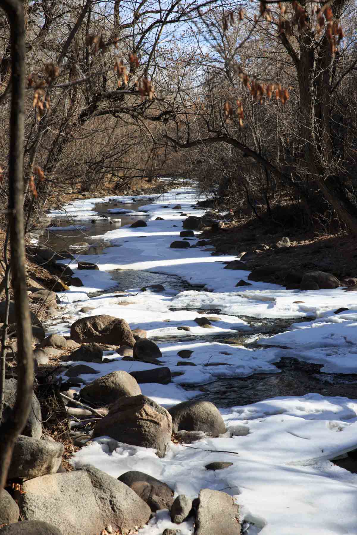 Boulder creek path views