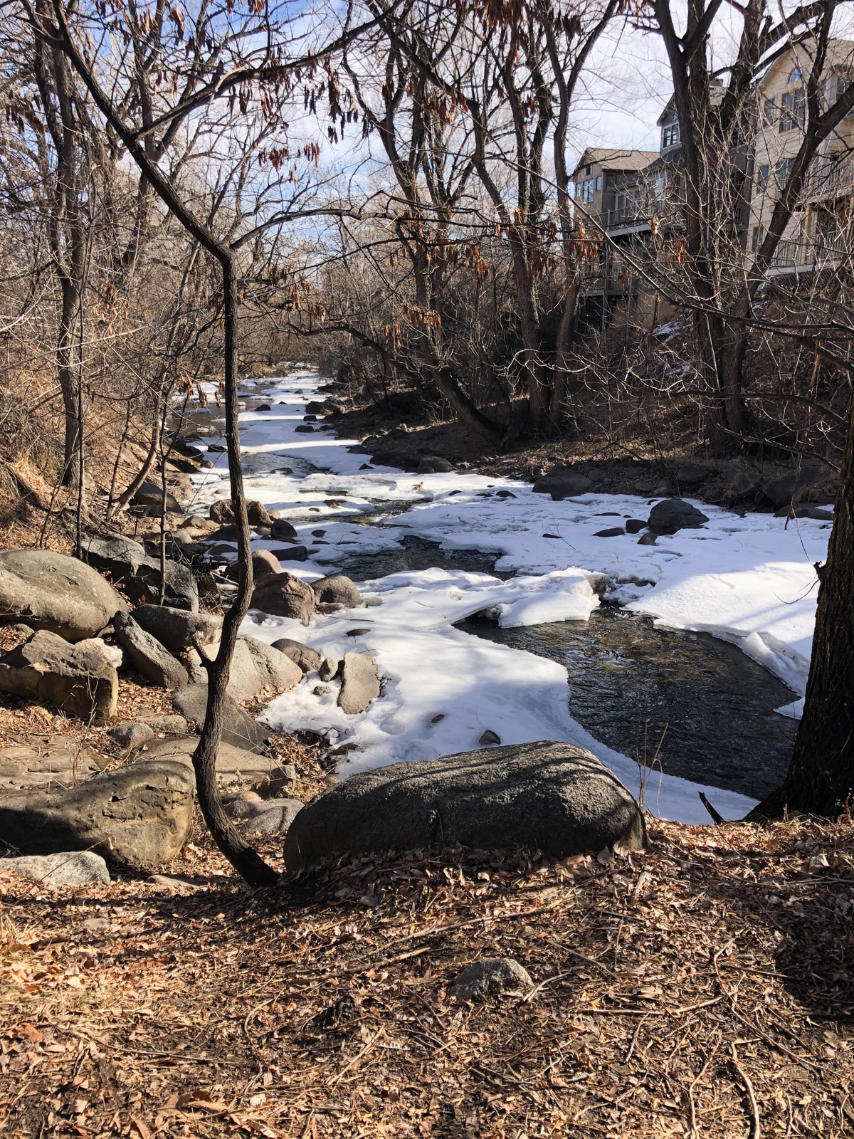 Boulder creek path views