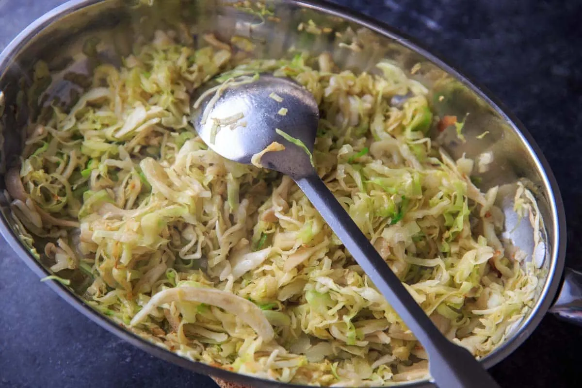garlic Sauteed Cabbage Recipe