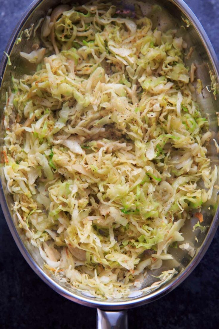 Garlicky Sauteed Cabbage - Trial and Eater