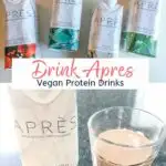 Après is a line of plant-based protein drinks in bottles that are ready to drink from the fridge. All of their products are vegan, kosher, non-GMO and low-sugar, and do not contain any gluten, soy or artificial flavors.
