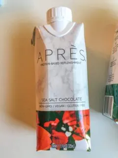 Apres sea salt chocolate bottle
