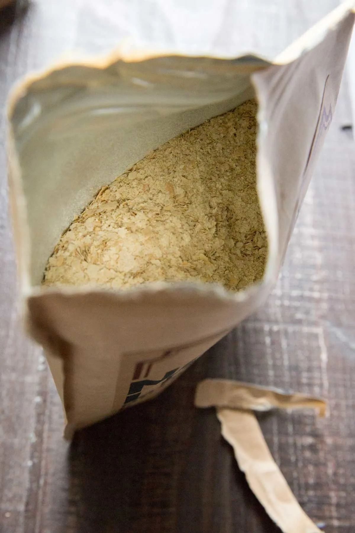Noochy licious nutritional yeast photo in the bag