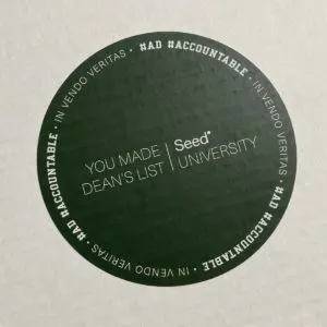 You made deans list - seed University