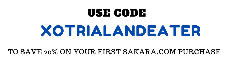 use code xotrialandeater at sakara.com to save 20%