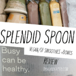 A review of the plant-based soups, smoothie and grain bowl delivery service, SplendidSpoon.com! All of their meals and smoothies are vegan and gluten-free. Read more about them and find out their latest specials here!