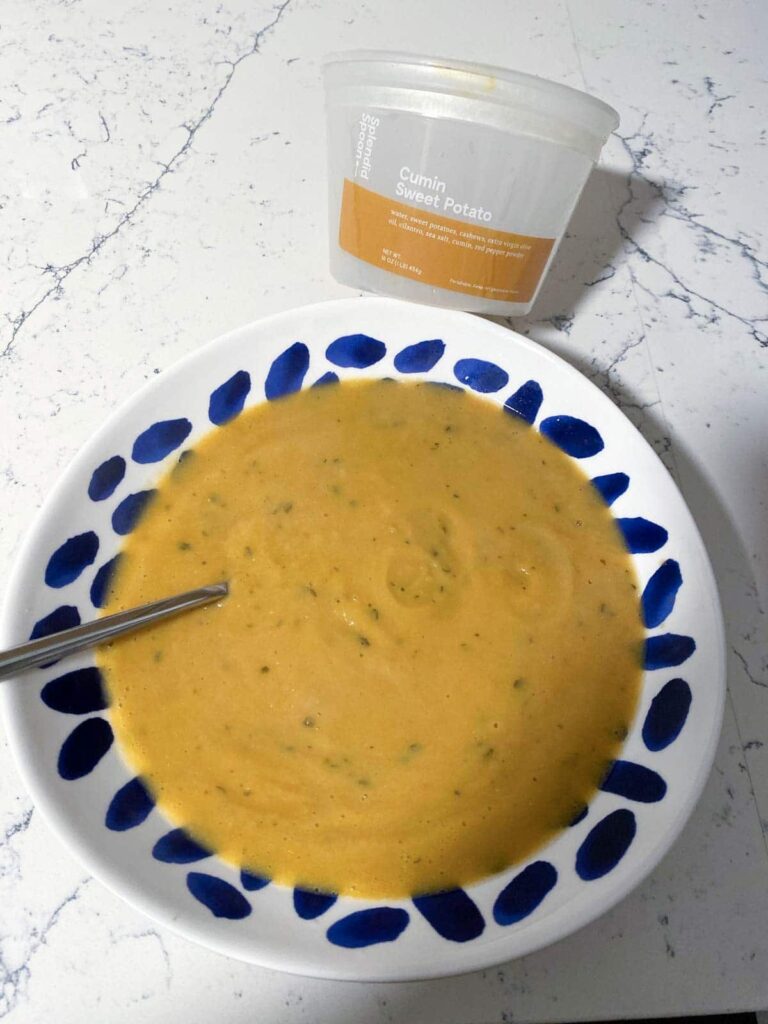 Splendid Spoon Cumin Sweet Potato soup