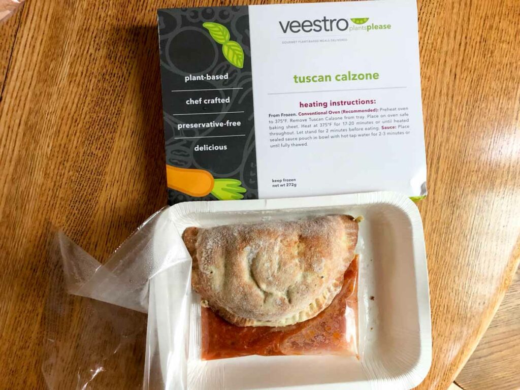 Veestro tuscan calzone frozen