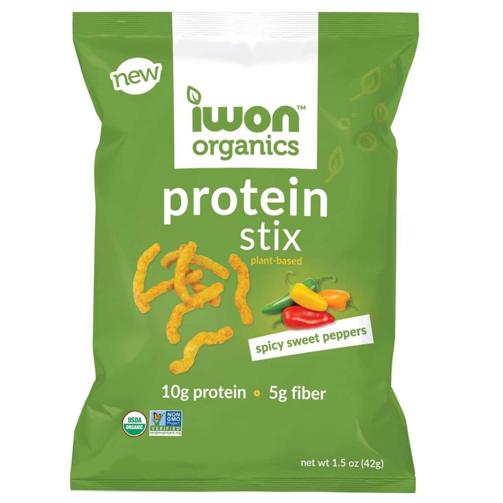 iwon organics protein stix