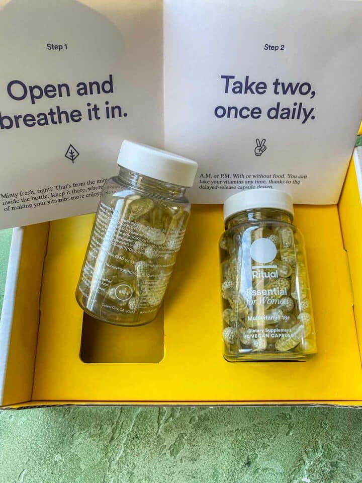 Ritual Vegan Multivitamin Review with Discount Code Trial and Eater