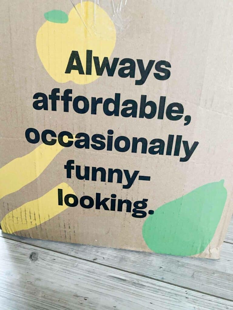 Always affordable, occasionally funny-looking Misfits Market box