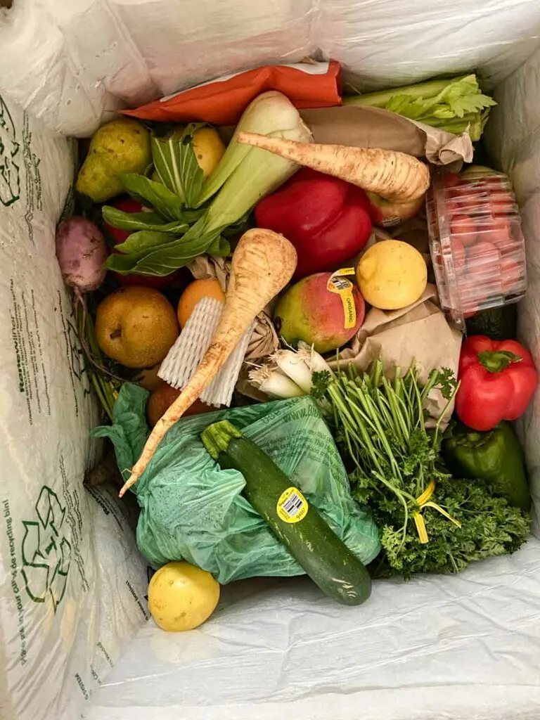 example of Misfits Market "madness" produce box