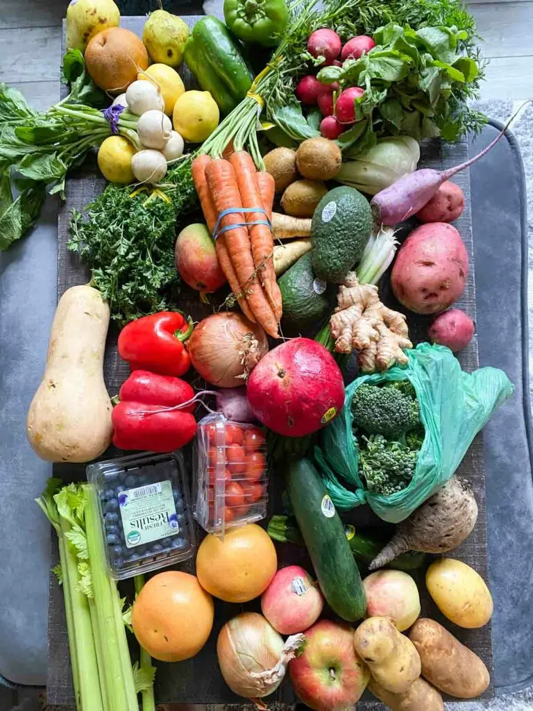 example of Misfits Market "madness" produce box