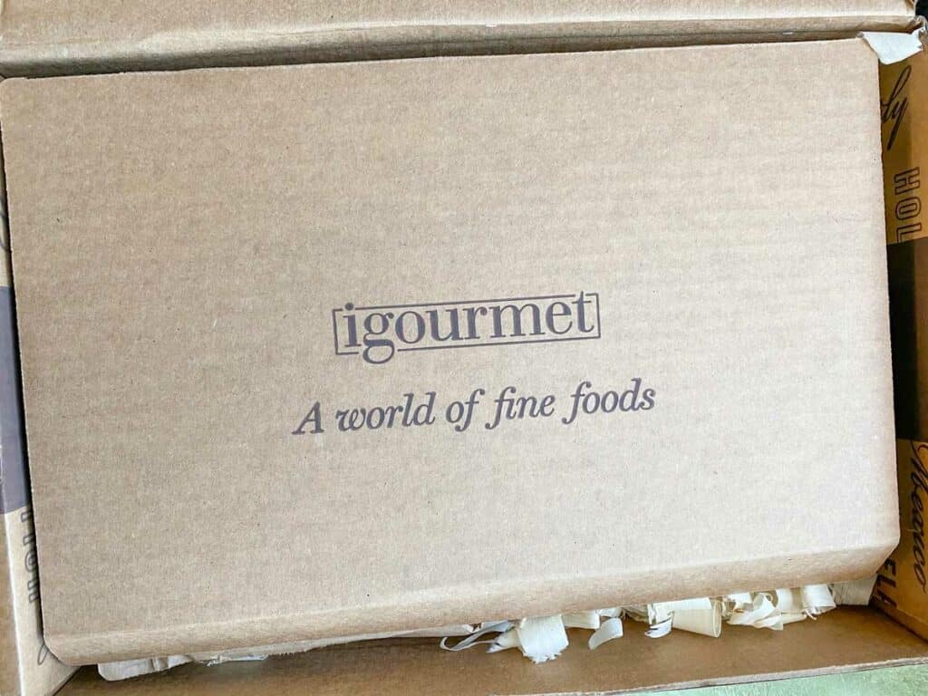 igourmet logo on gift box