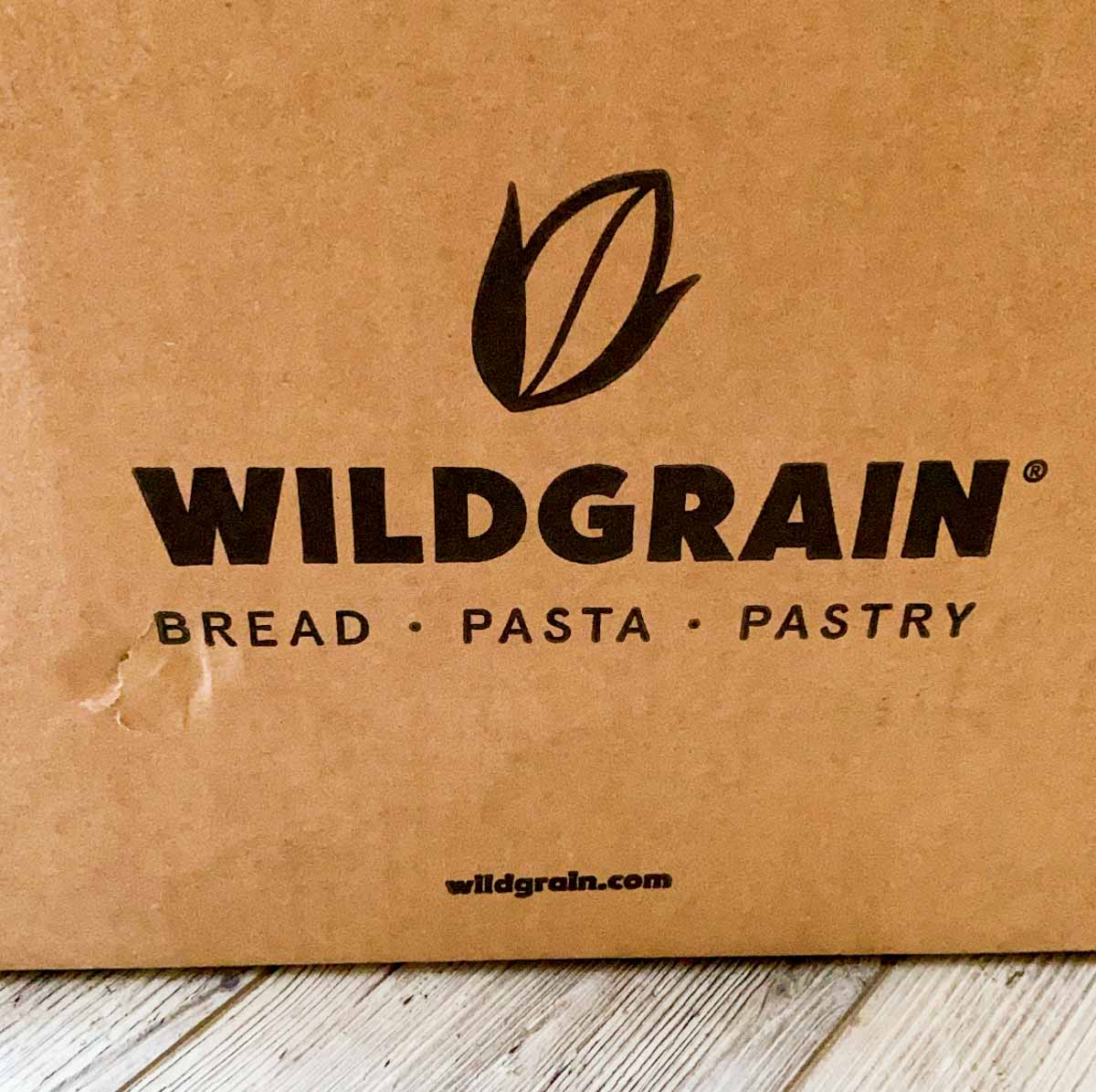 front of wildgrain delivery box