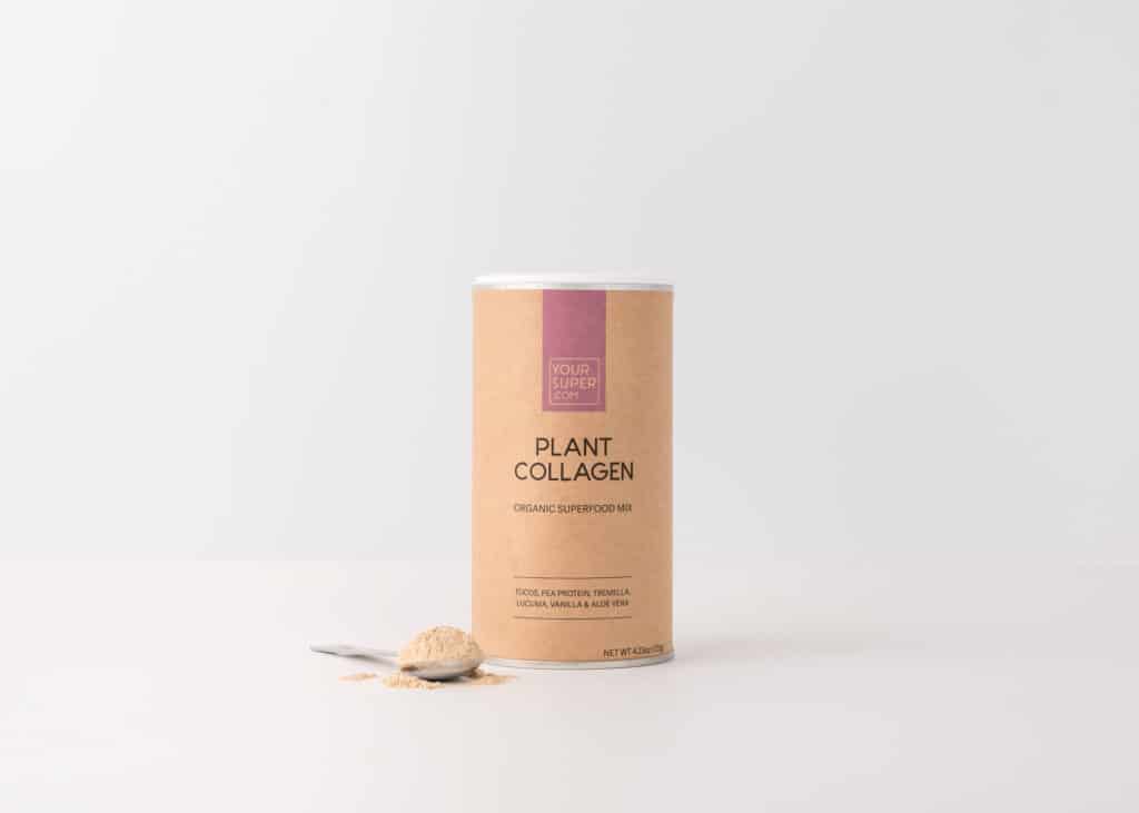 canister of your super plant collagen