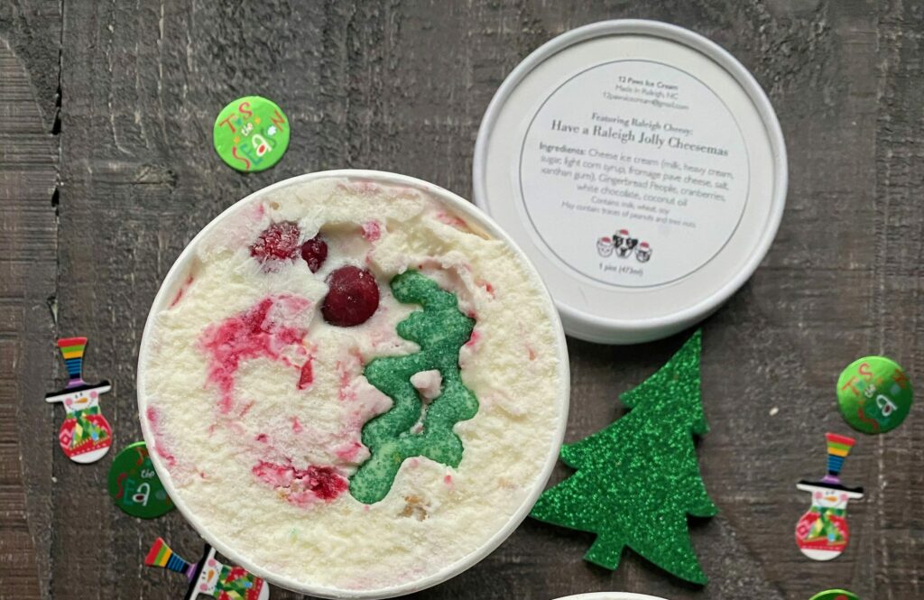 have a raleigh jolly christmas ice cream 12 paws