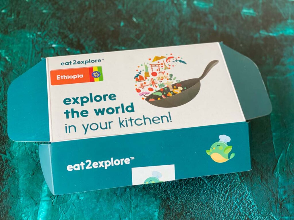 eat2explore Ethiopia kitchen box