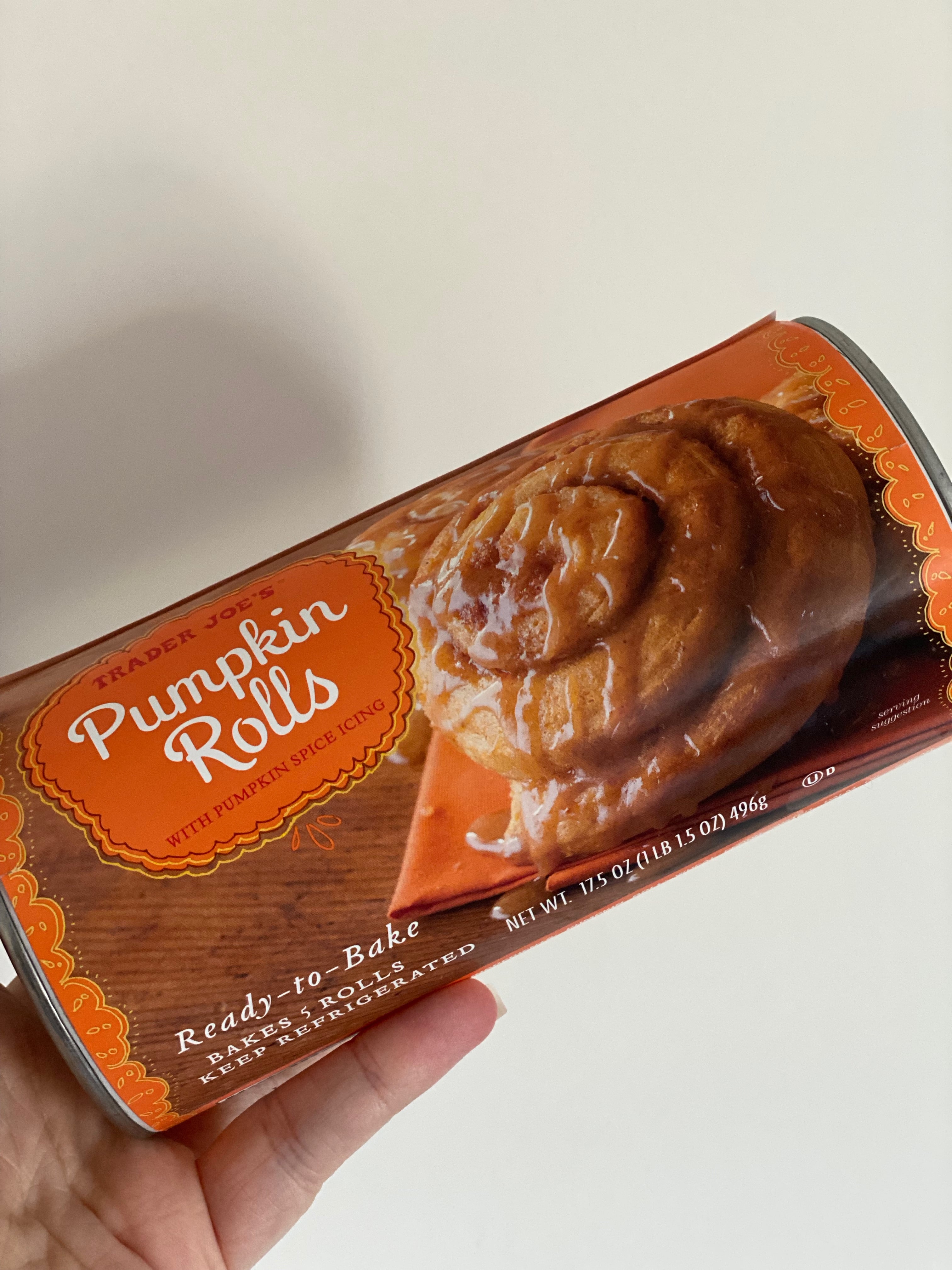 Trader Joe's pumpkin rolls