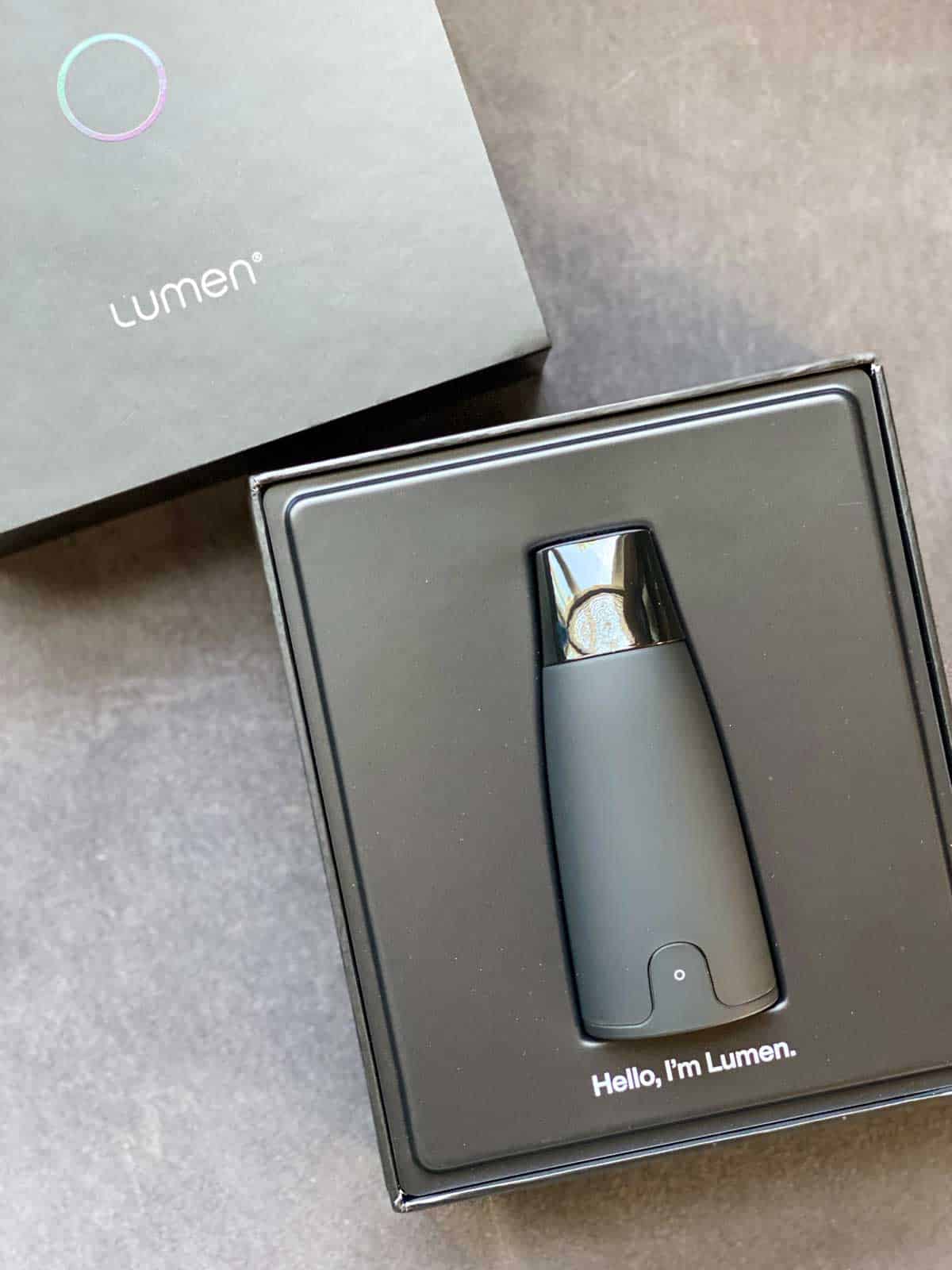 Lumen metabolism tracker device in new package